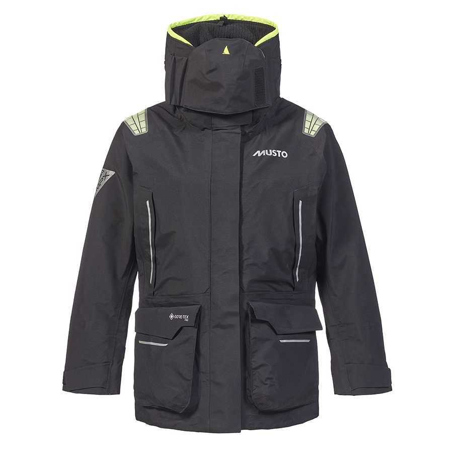 MUSTO MPX JACKA SVART DAM