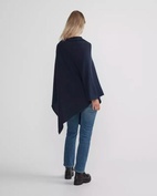 HOLEBROOK SOFIE PONCHO NAVY