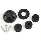 KABELGENOMF. RAK SVART SCANSTRUT 2-8MM