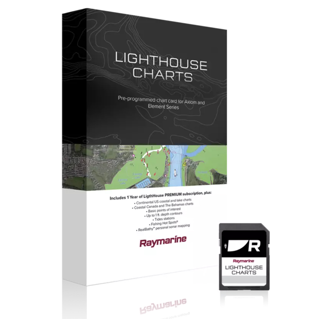 LIGHTHOUSE CHART MEDITARIAN SEA