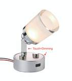 KABINLAMPA LED PC USB-C DIMMBAR