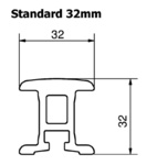 32MM STORSKOTSSKENA MED STOPPH