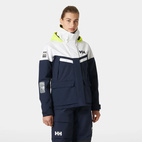 JACKA HELLY HANSEN PIER 4.0 NAVY/VIT DAM S