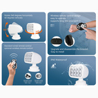 FJÄRRSTRÅLKASTARE LED SEAFLO VIT