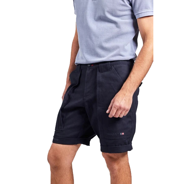 SEBAGO NAVY DECK SHORTS S