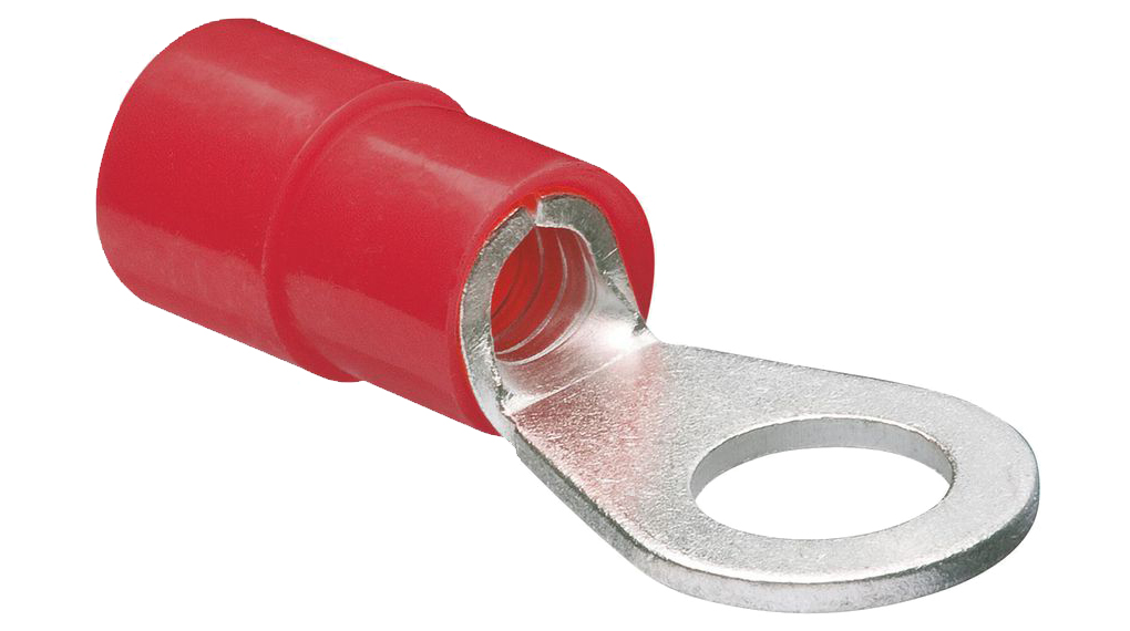 RINGKABELSKO RÖD 4.3 MM 10ST