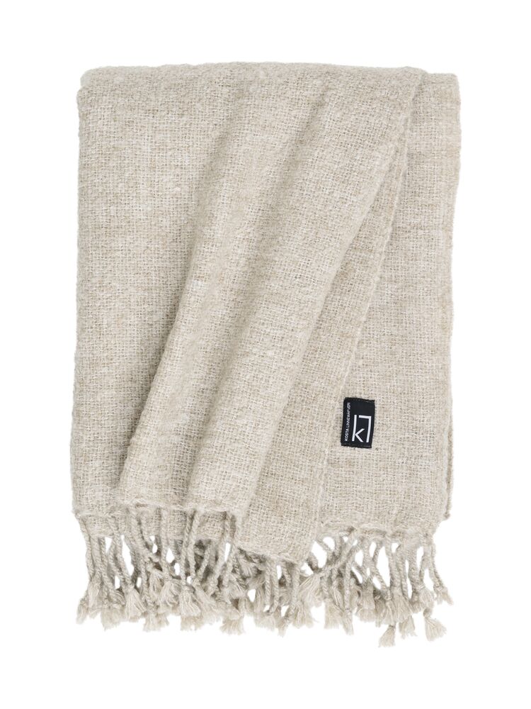 PLÄD BEIGE SJÖVALLEN KOSTA