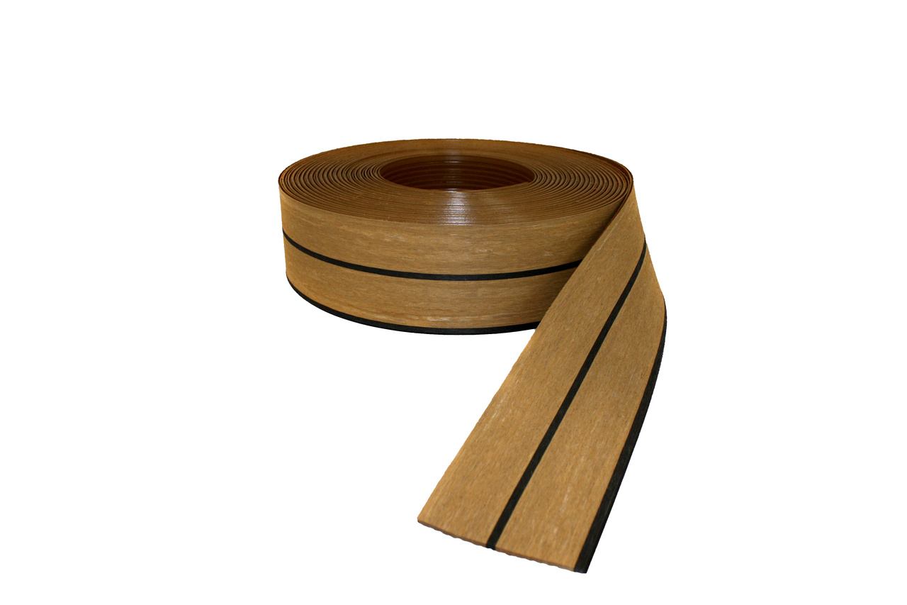 ISITEEK 2X45 SVART/TEAK 1m²