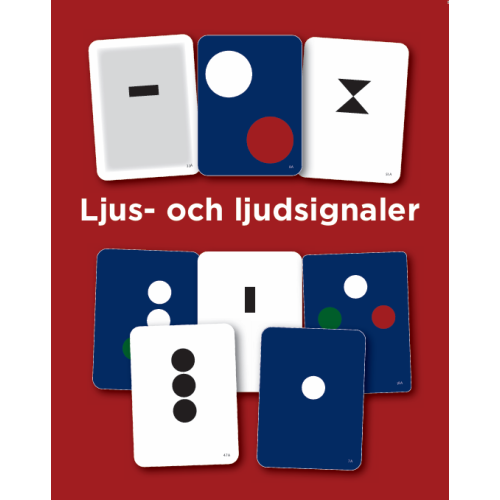 LJUS OCH LJUDSIGNALER SPELKORT FRITIDSSKEPPAREN