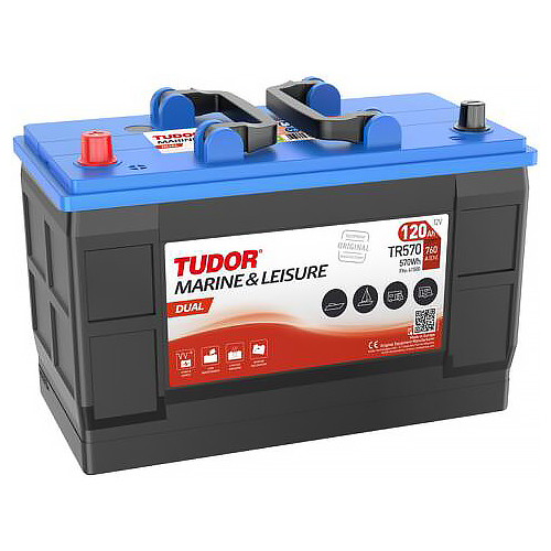 TUDOR 120Ah MARINE DUAL