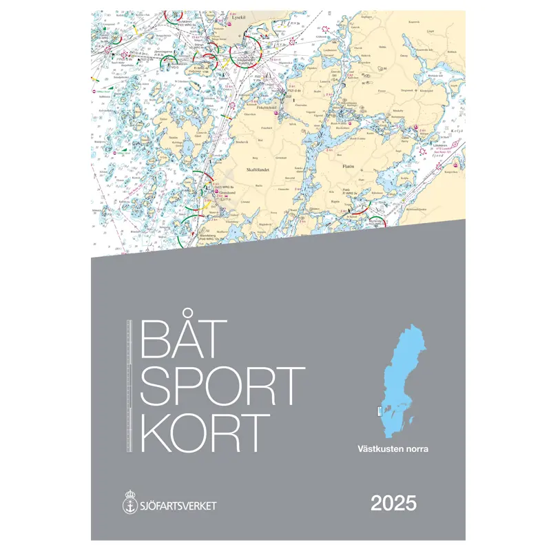 BÅTSPORTKORT NORRA VÄSTKUSTEN 2025