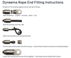 ROPE EYE 4MM BW