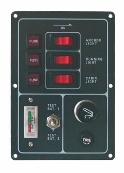 STRÖMBR.PANEL + CIGG.TÄNDARE