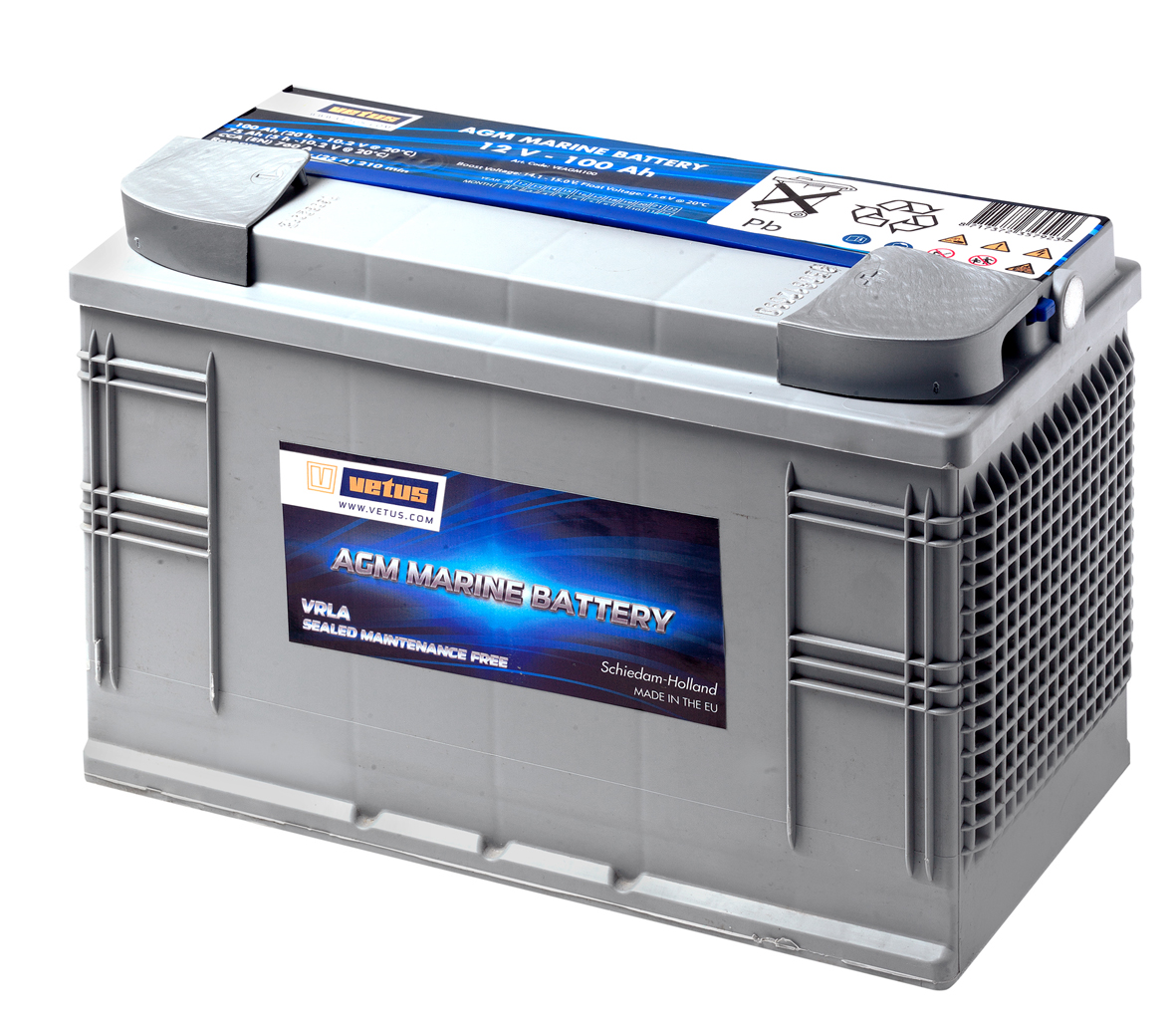 BATTERI VETUS AGM 100Ah