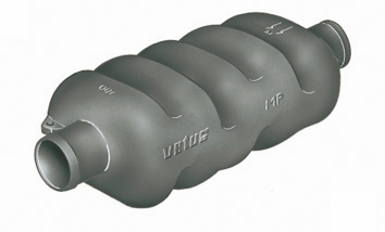 LJUDDÄMPARE VETUS 40MM