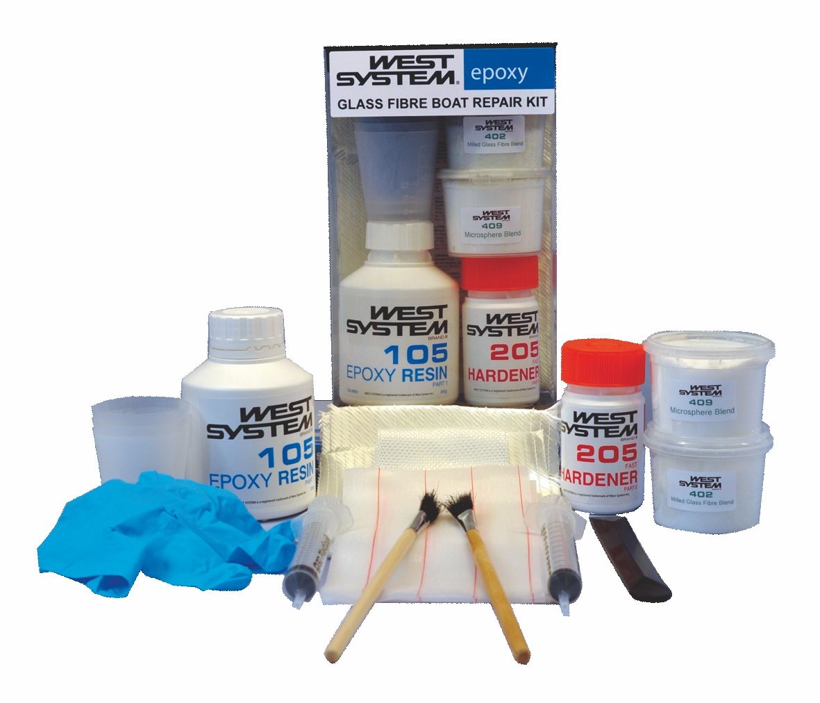 GLASFIBER REPARATIONS-KIT 300G