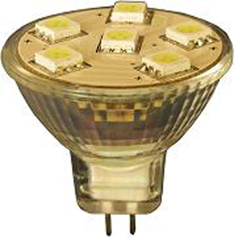 LED MR11 10-30V 6 DIODER