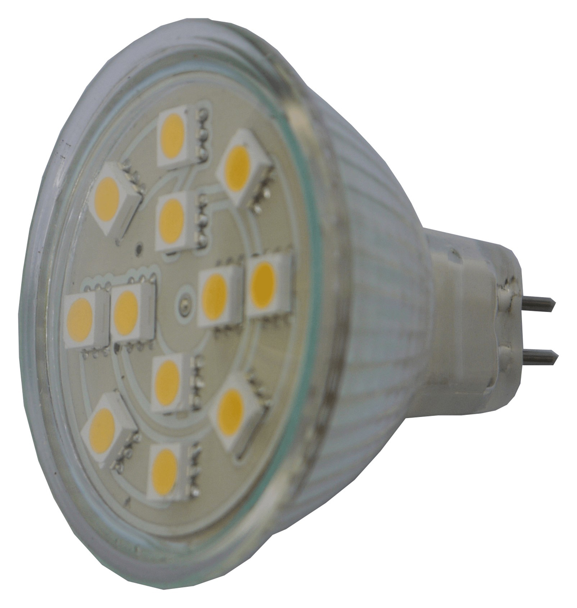 LED MR16 10-30V 12 DIODER