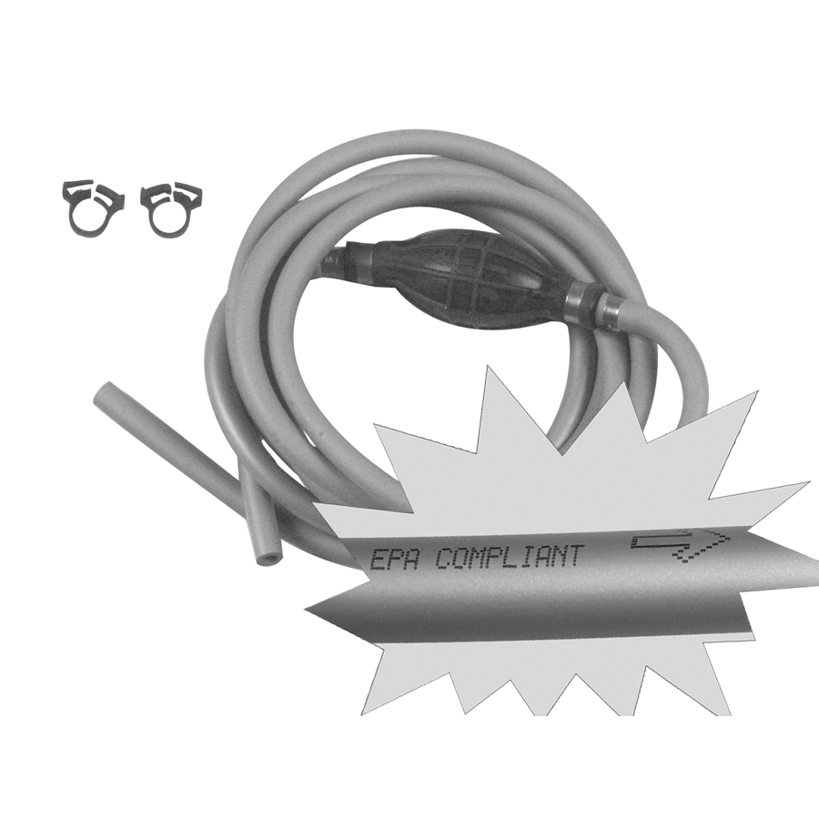 BRÄNSLESLANG BLÅSA & KOPPL. 75L