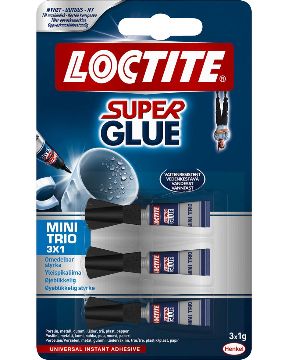 Loctite SG Mini Trio, 3x1g