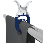 FIXCLIP 6-P VIT/MARIN BLÅ