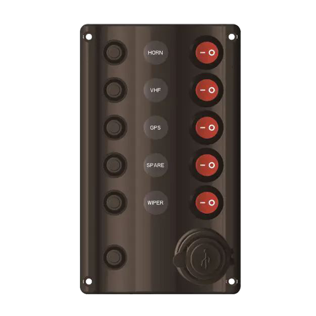 STRÖMBR.PANEL 5+USB STÅENDE