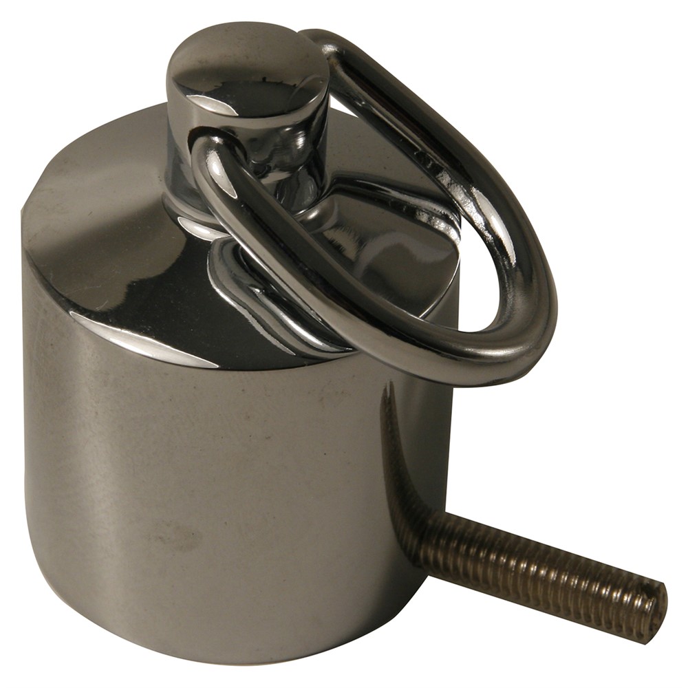 ÄNDBESLAG M RING BLANK KROM