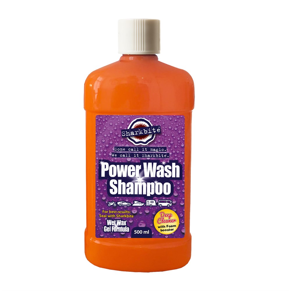 POWER WASH SHAMPOO SHARKBITE 500ML
