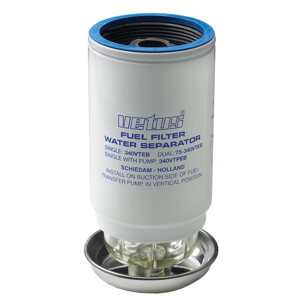 VATTENAVSKILJARFILTER VETUS MAX 190L/H