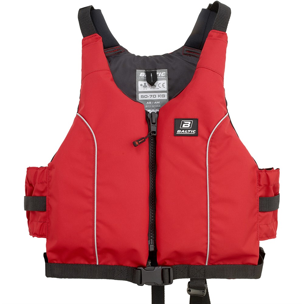 BALTIC RADIAL KAJAKVÄST RÖD 40-50 KG