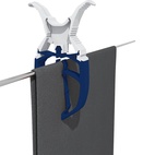 FIXCLIP 6-P VIT/MARIN BLÅ