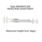 DÄCKSLUCKA 457X327 VETUS MOD MAGNUS