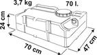 VATTENTANK 70L