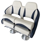 SOFFA FLIP UP LJUSBLÅ/ MÖRKBLÅ