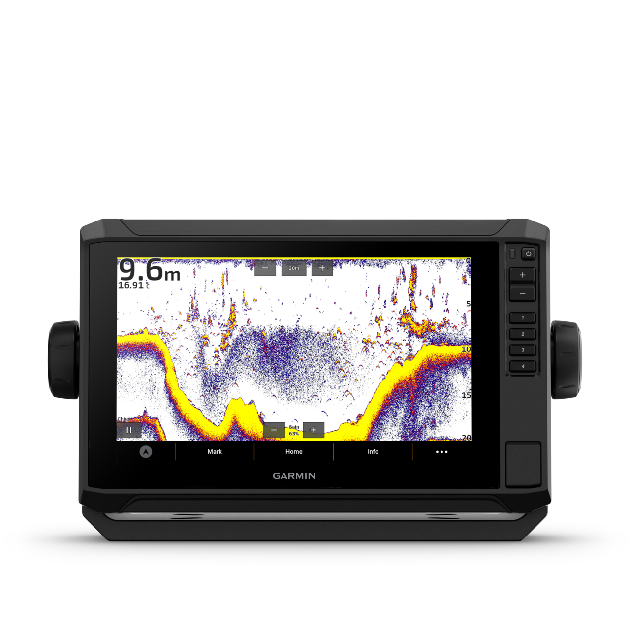 GARMIN ECHOMAP UHD2 TOUCH 92SV INK. GT56