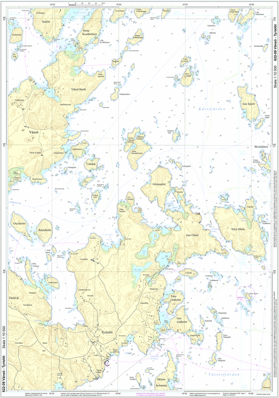 HYDROGRAPHICA ST:ANNA VÄNSJÖ-TYR