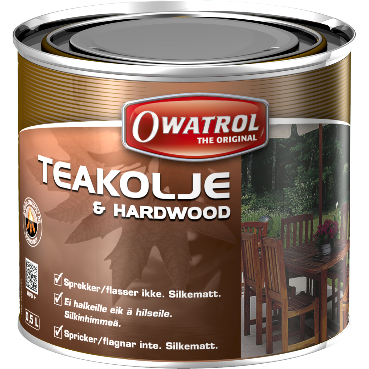 TEAKOLJA OWATROL 0.5L