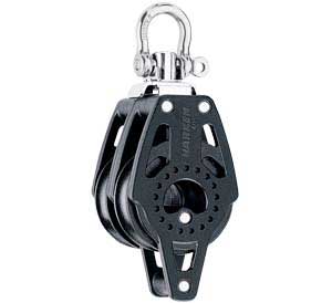 40MM CARBO DOUBLE SWIVEL BLOCK