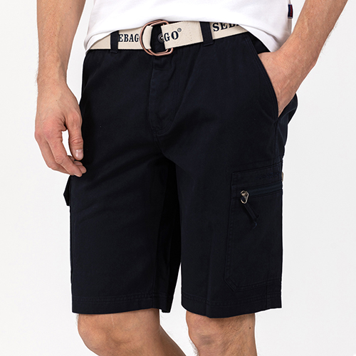 S CARGO CREW SHORTS  NAVY