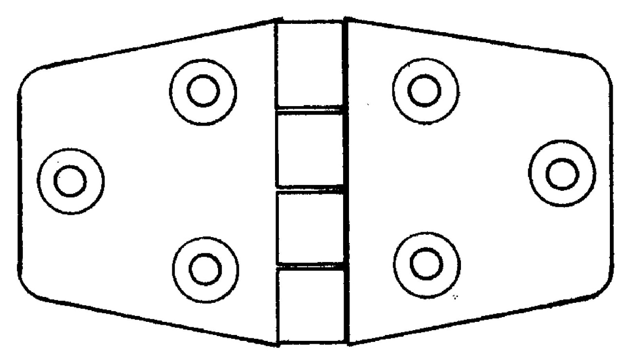 LUCKGÅNGJÄRN RF 75X37