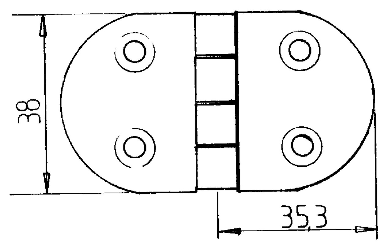 LUCKGÅNGJÄRN 71X38 RF